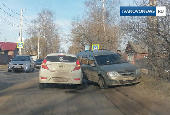 В Иванове на улице Рыбинская произошло ДТП